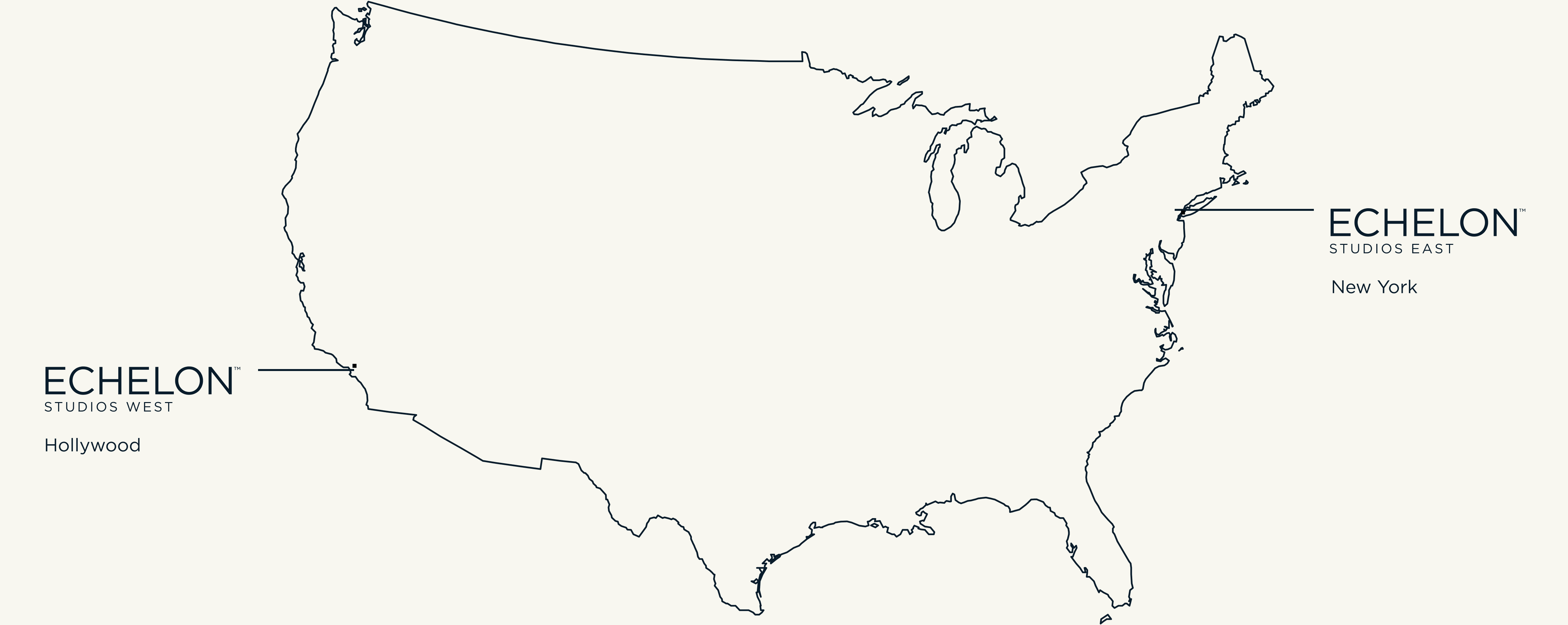 Echelon Studios Locations Map